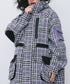 Check Utility Pocket Coat